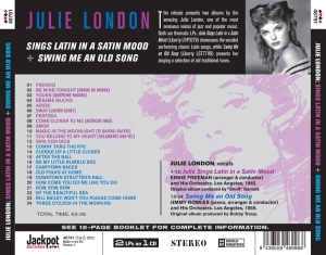 Julie London - Sings Latin In A Satin Mood + Swing Me An Old Song ryhmässä CD @ Bengans Skivbutik AB (4219776)