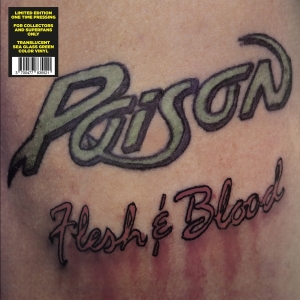 Poison - Flesh & Blood ryhmässä VINYYLI @ Bengans Skivbutik AB (4221046)