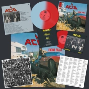 Acid - Engine Beast (Red/Blue Vinyl Lp + 7 ryhmässä VINYYLI @ Bengans Skivbutik AB (4221290)