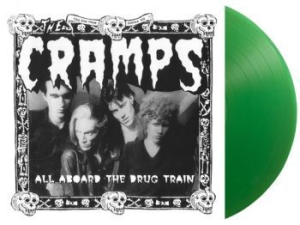 Cramps - All Aboard The Drug Train (Green) ryhmässä VINYYLI @ Bengans Skivbutik AB (4221767)