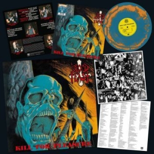 Blood Feast - Kill For Pleasure (Blue/Orange Viny ryhmässä VINYYLI @ Bengans Skivbutik AB (4222093)