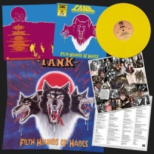 Tank - Filth Hounds Of Hades (Yellow Vinyl ryhmässä VINYYLI @ Bengans Skivbutik AB (4222099)