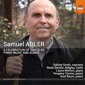 Adler Samuel - A Celebration Of Sam @ 95 - Piano M ryhmässä CD @ Bengans Skivbutik AB (4223624)