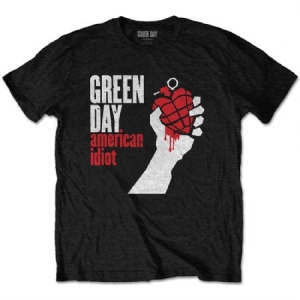 Green Day - Green Day Unisex T-Shirt: American Idiot ryhmässä MERCH @ Bengans Skivbutik AB (4225510)