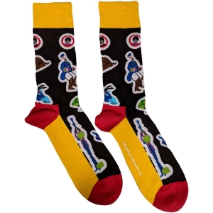 The Beatles - Portholes & Ch.. Uni Bl Socks (Eu 40-45) ryhmässä Minishops / Beatles @ Bengans Skivbutik AB (4225970)