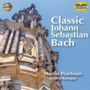 Pearlman Martin - Classic Johann Sebastian Bach ryhmässä CD @ Bengans Skivbutik AB (4226523)