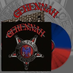 Gehennah - Metal Police (Red/Blue Vinyl Lp) ryhmässä VINYYLI @ Bengans Skivbutik AB (4226556)