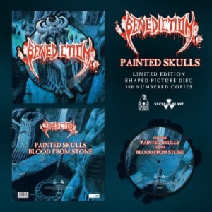 Benediction - Painted Skulls (Shaped Picture Viny ryhmässä VINYYLI @ Bengans Skivbutik AB (4226856)