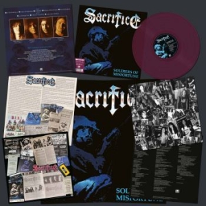 Sacrifice - Soldiers Of Misfortune (Purple Viny ryhmässä VINYYLI @ Bengans Skivbutik AB (4227802)