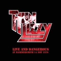 Thin Lizzy - Hammersmith 14/11/1976 (Rsd Vinyl) ryhmässä Minishops / Thin Lizzy @ Bengans Skivbutik AB (4229588)