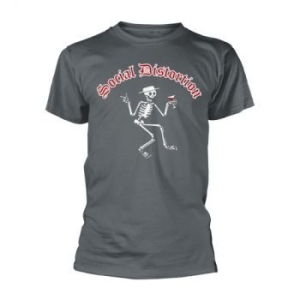 Social Distortion - T/S Grey Skelly Logo (M) ryhmässä MERCH @ Bengans Skivbutik AB (4230262)