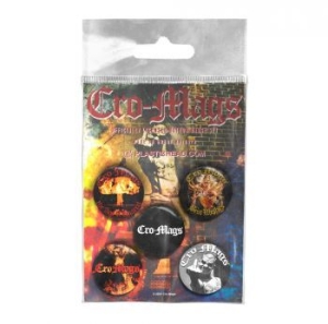 Cro-Mags - Button Badge Set ryhmässä MERCH @ Bengans Skivbutik AB (4231092)