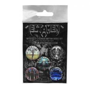 Testament - Button Badge Set ryhmässä MERCH @ Bengans Skivbutik AB (4231139)