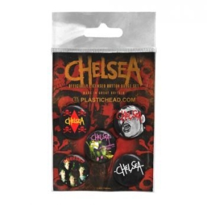 Chelsea - Button Badge Set ryhmässä MERCH @ Bengans Skivbutik AB (4231141)