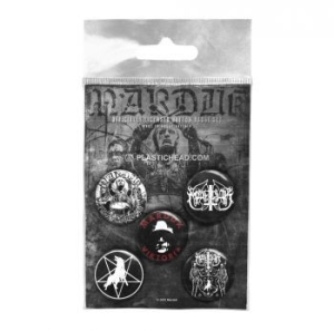 Marduk - Button Badge Set ryhmässä MERCH @ Bengans Skivbutik AB (4231145)