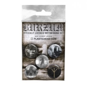 Burzum - Button Badge Set 2 ryhmässä MERCH @ Bengans Skivbutik AB (4231146)