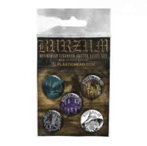 Burzum - Button Badge Set 3 ryhmässä MERCH @ Bengans Skivbutik AB (4231147)