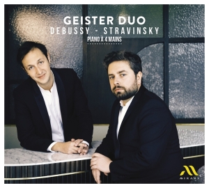 Geister Duo - Debussy/Stravinsky: Piano A 4 Mains ryhmässä CD @ Bengans Skivbutik AB (4231218)