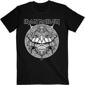 Iron Maiden - Samurai Graphic White Uni Bl ryhmässä MERCH @ Bengans Skivbutik AB (4233009r)