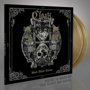 Cloak - Black Flame Eternal (2 Lp Gold Viny ryhmässä VINYYLI @ Bengans Skivbutik AB (4233440)