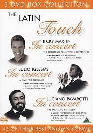 Latin Touch - Ricky Martin , Julio Iglesias, Pavarotti ryhmässä DVD & BLU-RAY @ Bengans Skivbutik AB (4234435)