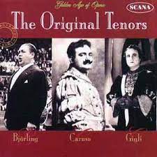 Original Tenors - Björling-Caruso-Gigli ryhmässä CD @ Bengans Skivbutik AB (4234974)