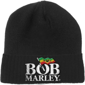 Bob Marley - Bob Marley Unisex Beanie Hat: Logo ryhmässä Minishops / Bob Marley @ Bengans Skivbutik AB (4235476)