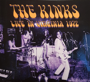 Kinks The - Live In Virginia 1972 ryhmässä CD @ Bengans Skivbutik AB (4236020)