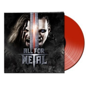 All For Metal - Legends (Red Vinyl Lp) ryhmässä VINYYLI @ Bengans Skivbutik AB (4236768)