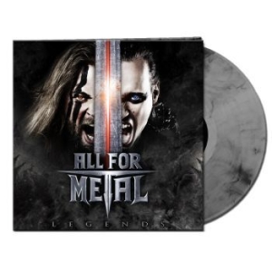 All For Metal - Legends (Silver Marbled Vinyl Lp) ryhmässä VINYYLI @ Bengans Skivbutik AB (4236769)