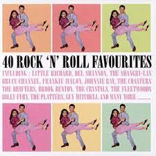 40 Rock N Roll Favourites - Frankie Avalon , Crystals Mfl ryhmässä CD @ Bengans Skivbutik AB (4237230)