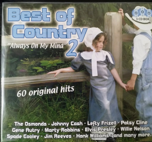 Best Of Country 2 - Always On My Mind - Willie Nelson Hank Williams Elvis Presley ryhmässä CD @ Bengans Skivbutik AB (4237840)