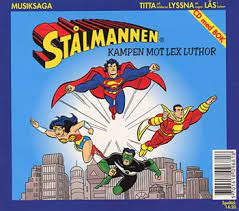 Stålmannen Cd Med Bok - Kampen Mot Lex Luthor ryhmässä CD @ Bengans Skivbutik AB (4237854)