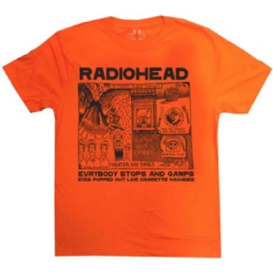 Radiohead - Gawps Uni Orange T-Shirt ryhmässä MERCH @ Bengans Skivbutik AB (4238712r)