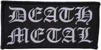 Death Metal - Patch Death Metal (4,8 X 9,9 Cm) ryhmässä MERCH @ Bengans Skivbutik AB (4238926)