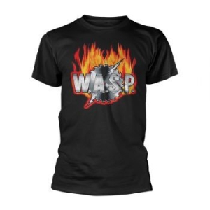 Wasp - T/S Sawblade Logo (M) ryhmässä MERCH @ Bengans Skivbutik AB (4239813)