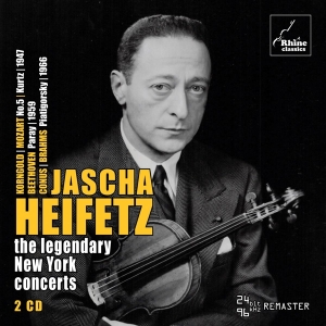 Jascha Heifetz - The Legendary New York Concerts ryhmässä CD @ Bengans Skivbutik AB (4240849)