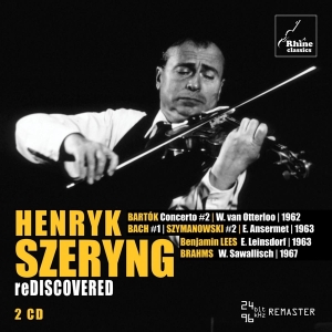 Henryk Szeryng - Rediscovered ryhmässä CD @ Bengans Skivbutik AB (4240853)