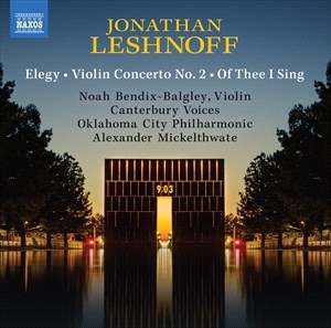 Leshnoff Jonathan - Elegy Violin Concerto No. 2 Of Th ryhmässä ME SUOSITTELEMME / Joululahjavinkki: CD @ Bengans Skivbutik AB (4242371)