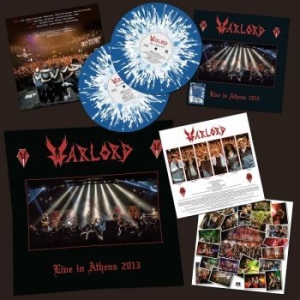 Warlord - Live In Athens 2013 (2 Lp Splatter ryhmässä VINYYLI @ Bengans Skivbutik AB (4243006)