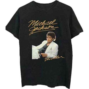 Michael Jackson - Unisex T-Shirt: Thriller White Suit ryhmässä MERCH @ Bengans Skivbutik AB (4243644r)