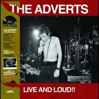 Adverts - Live & Loud!! ryhmässä ME SUOSITTELEMME / Joululahjavinkki: Vinyyli @ Bengans Skivbutik AB (4244923)