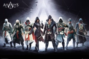 Assassins Creed Characters Poster ryhmässä MERCH @ Bengans Skivbutik AB (4245551)