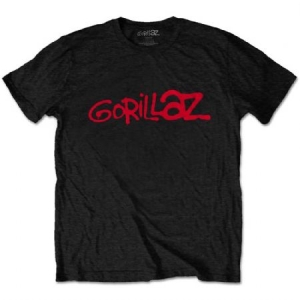 Gorillaz - Gorillaz Unisex T-Shirt: Logo (Black) ryhmässä Minishops / Gorillaz @ Bengans Skivbutik AB (4247748r)