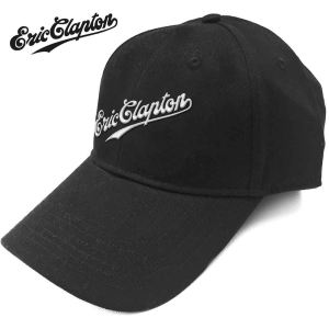 Eric Clapton - Script Logo Bl Baseball C ryhmässä Minishops / Eric Clapton @ Bengans Skivbutik AB (4250246)