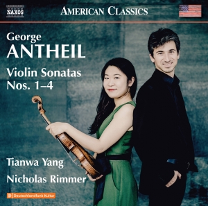 Antheil George - Violin Sonatas Nos. 1-4 ryhmässä ME SUOSITTELEMME / Joululahjavinkki: CD @ Bengans Skivbutik AB (4258199)