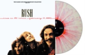 Rush - Live In St Louis 1980 (White/Red Sp ryhmässä Minishops / Rush @ Bengans Skivbutik AB (4260919)