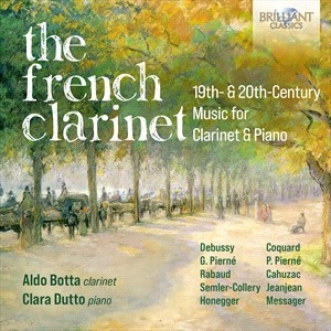 Aldo Botta - The French Clarinet - 19Th & 20Th C ryhmässä CD @ Bengans Skivbutik AB (4261290)