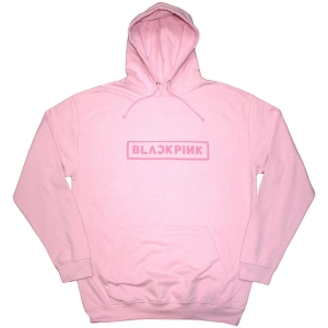 Blackpink - Logo Uni Pink Hoodie ryhmässä Minishops / K-Pop Minishops / Blackpink @ Bengans Skivbutik AB (4262266r)