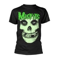 Misfits - T/S Glow Jurek Skull (L) ryhmässä Minishops / Misfits @ Bengans Skivbutik AB (4262915)